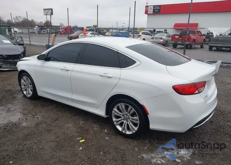 2015 Chrysler 200 Limited из США, поврежденный, VIN 1C3CCCAB1FN662854